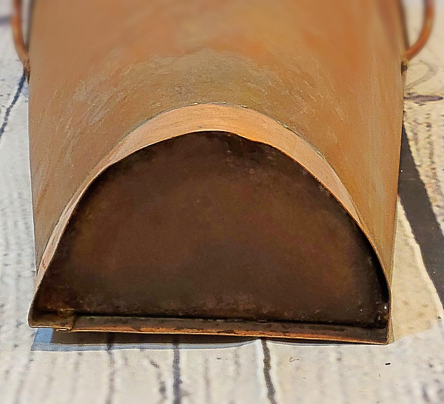 (Sample) Vintage Rustic Bronze Wall Planter