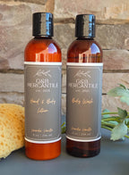 Calming Lavender Vanilla Body Wash - Handmade Aromatherapy Bath Product for Gentle Self-Care