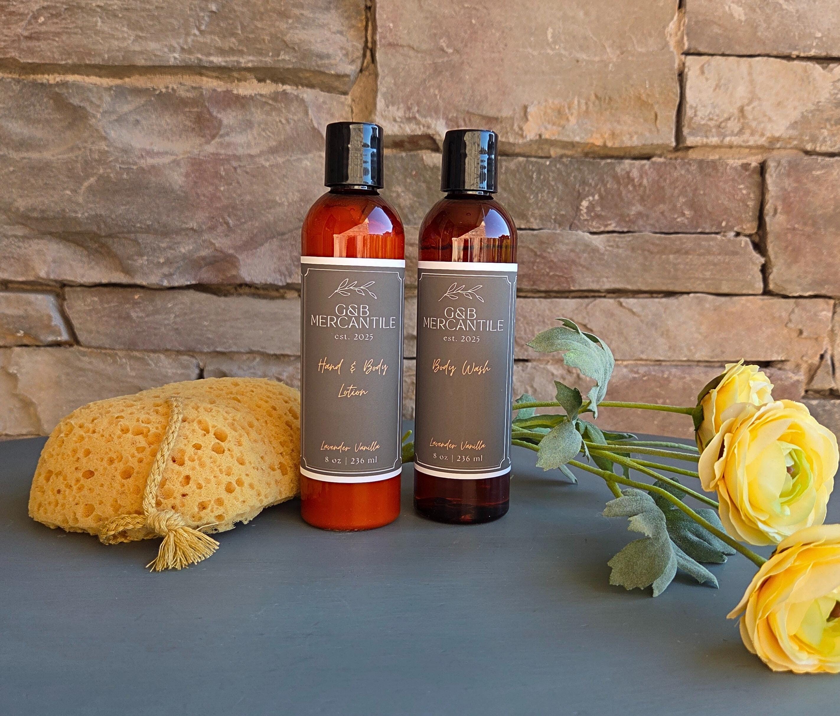 Soothing Lavender Vanilla Hand & Body Lotion: Natural Moisturizer for Daily Skincare Ritual