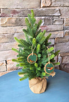 Hand-Painted Bird & Butterfly Ornament – Nature-Inspired Holiday Decor and Gift