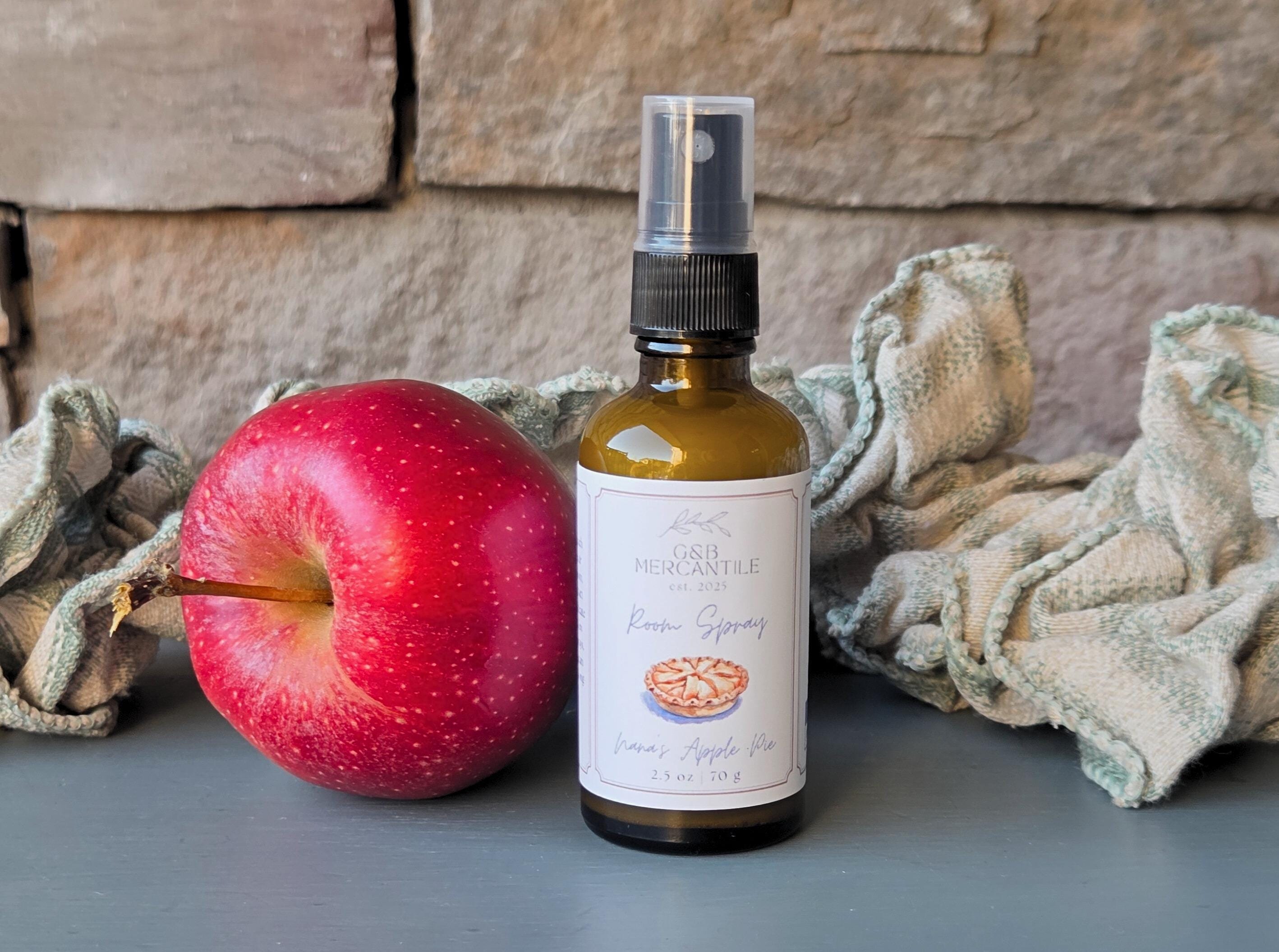 Nana's Apple Pie Room Spray  Cozy Fall Scent, Handmade Home Fragrance, Autumn Gift