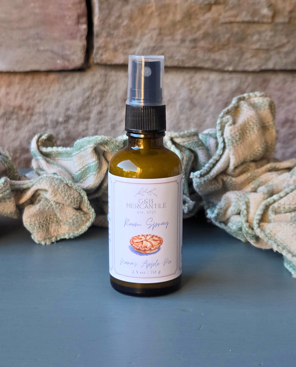 Nana's Apple Pie Room Spray  Cozy Fall Scent, Handmade Home Fragrance, Autumn Gift