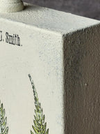 Vintage Botanical Fern Print - Nature-Inspired, Rustic Shelf Accent